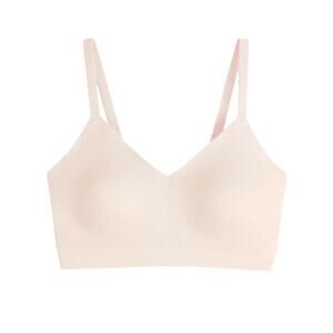 NWT FLOATLEY Cozy Wireless Adjustable Bra Champagne Medium